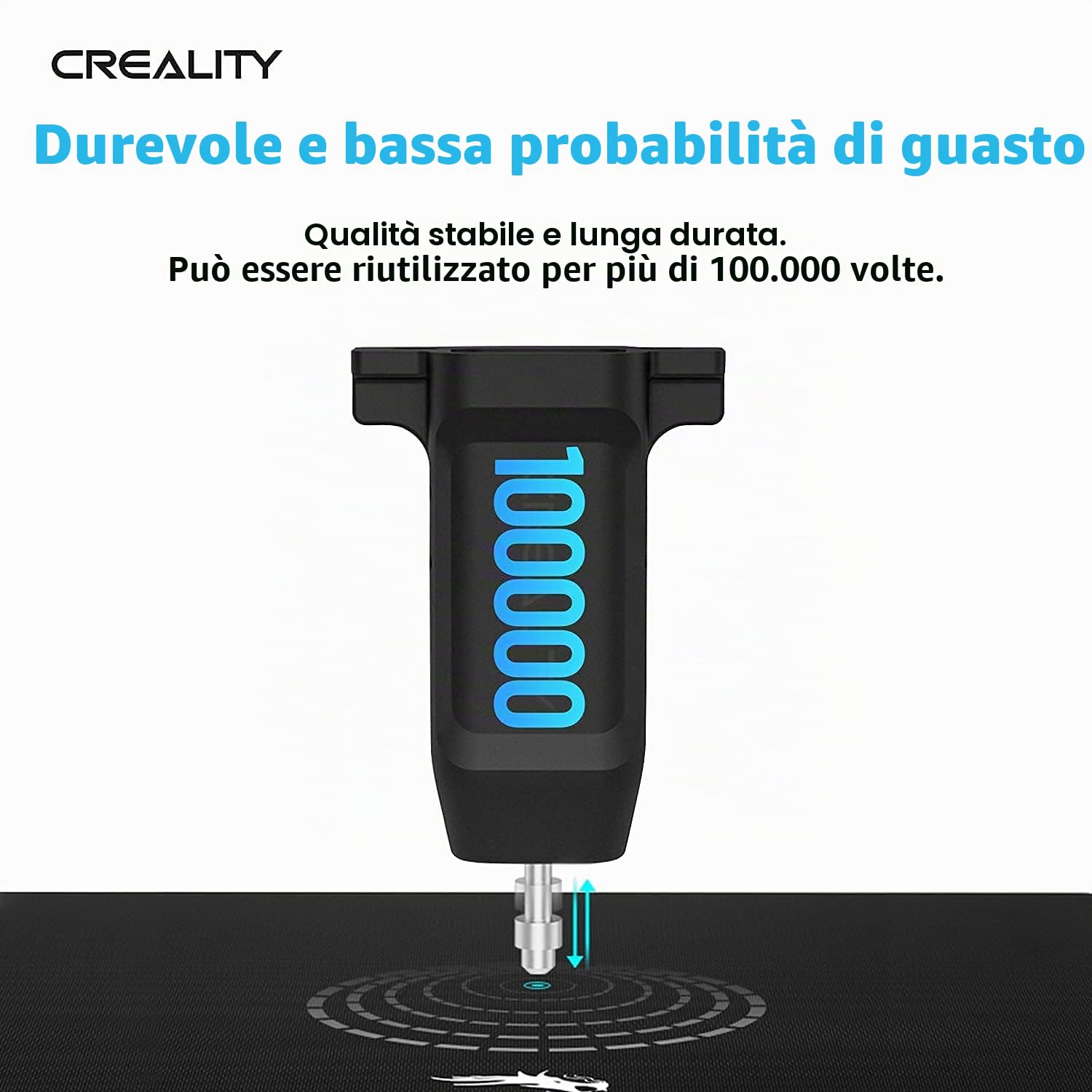CR Touch Creality Auto Bed Leveling Sensor Upgrade Kit per Ender 3 V2 Ender 3 Pro Ender 5S Ender 5 Pro CR10 Stampante 3D Compatibile con 32 Bit V4.2.2/V4.2.7 Mainboard