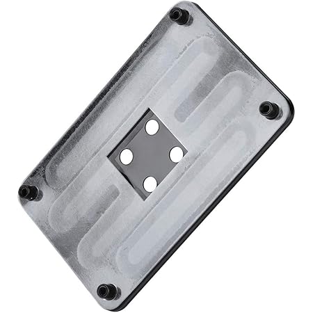 DeWin Plaque Arriere AM4, Plaque Arrière AM4 CPU Heatsink Support Backplane Backplate Back Sheet Plaque de Fer Durable pour AM4