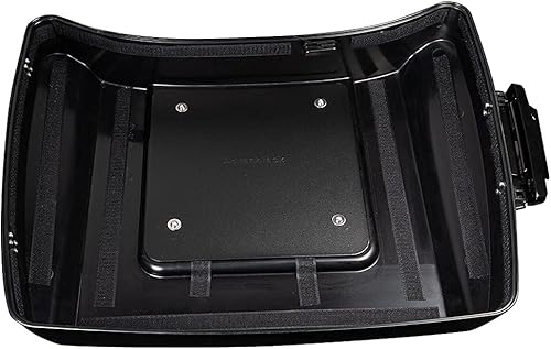 Miniatura 3 de Advanblack Paquete de refuerzo de base interior cortada con láser, placa de metal (negro) para H-D Touring Rushmore King Tour Pak Chopped Razor