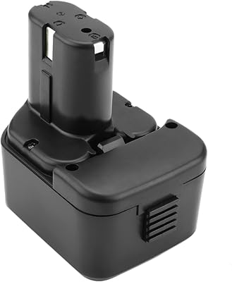 Exmate 3500mAh 12V Battery Compatible with Hitachi EB1214S EB1212S EB1214L EB1220BL EB1220HL EB1230R EB1230X EB1233X EB1220HS EB1220RS EB1222HL EB1226HL EB1230HL