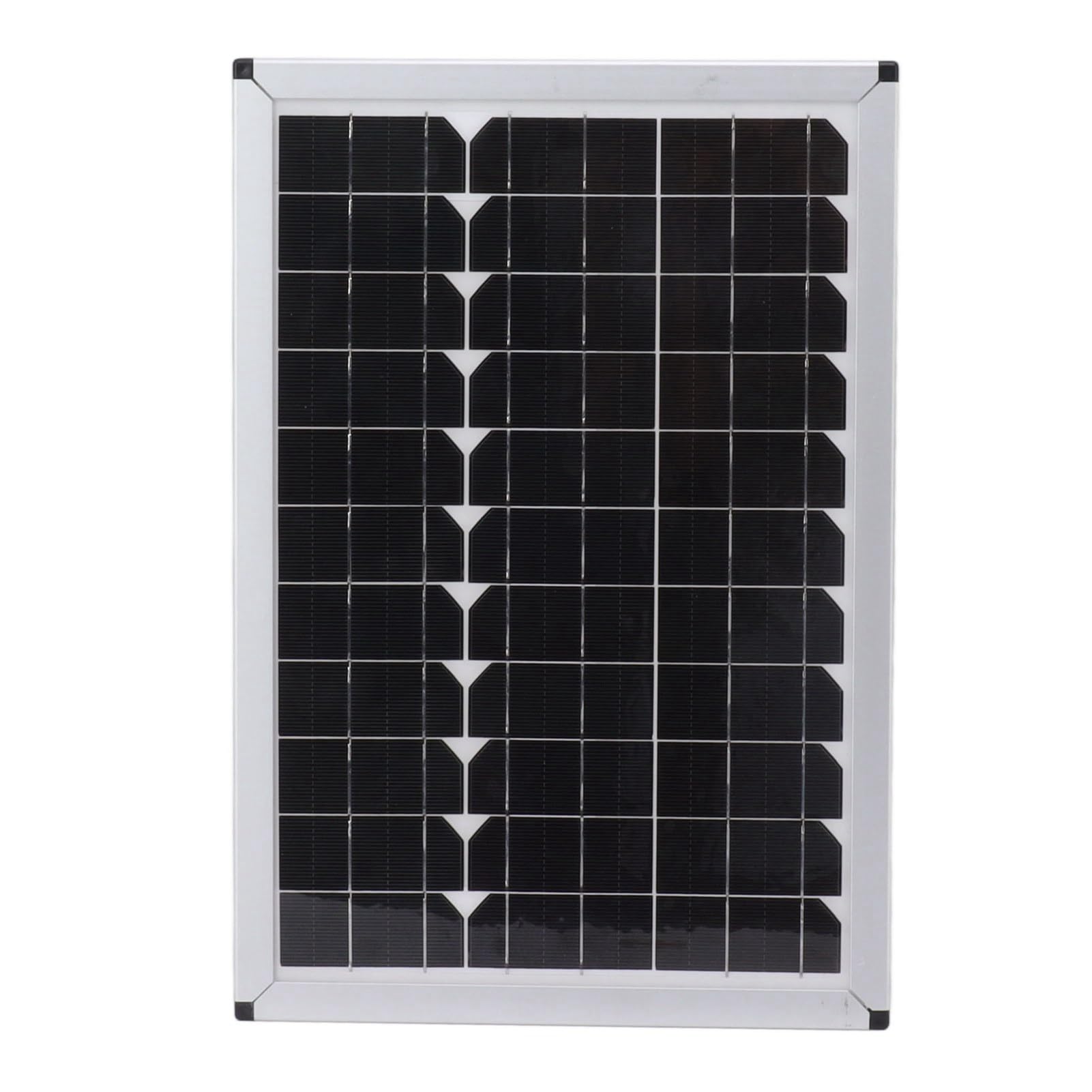 EMUKOEP Pannello Solare 100W 18V Silicio Monocristallino 15.7in Lungo 10.8in Ampio Caricatore Pannello Solare Portatile per Lampada Portatile per Auto