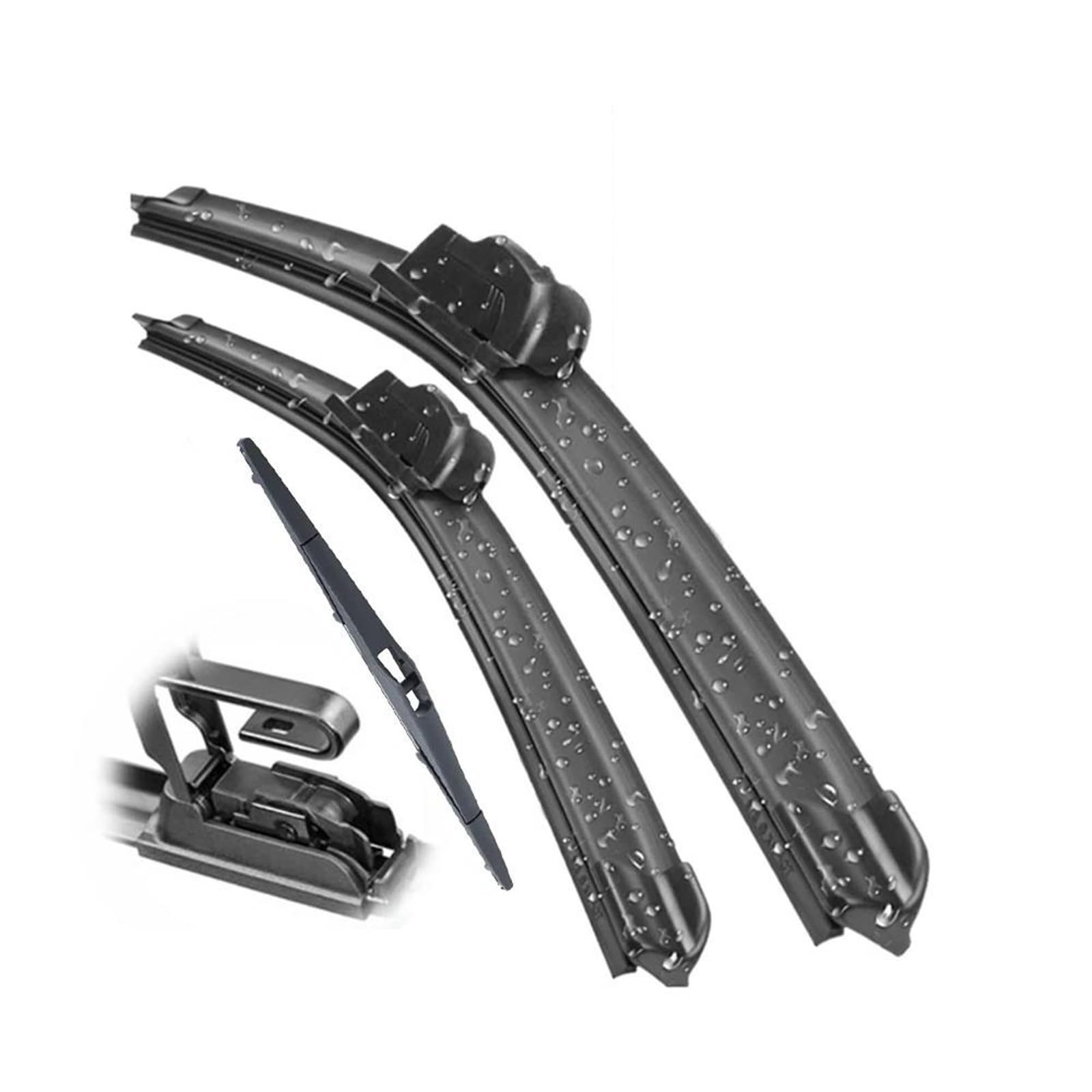 Kit Spazzole Tergicristallo Anteriori E Posteriori Per Parabrezza Per Hyundai Per Tucson MK2 Ix35 2010-2015 Tergicristallo