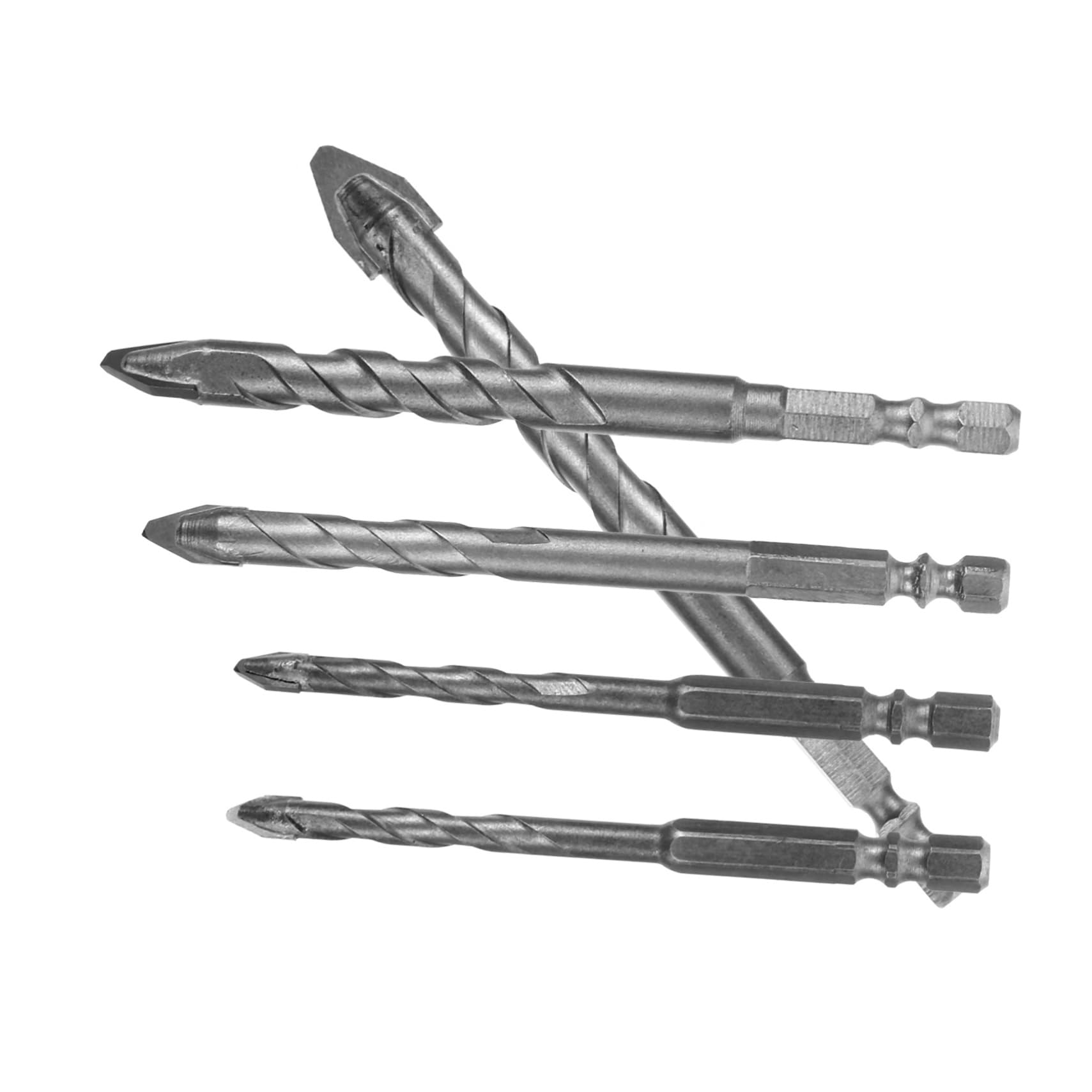 Uonlytech 25pezzi Punte Da Trapano Eccentriche Per Muratura Per Ceramica e Calcestruzzo Alta Precisione e Stabilità Accessorio Per Professionisti e Fai Da Te