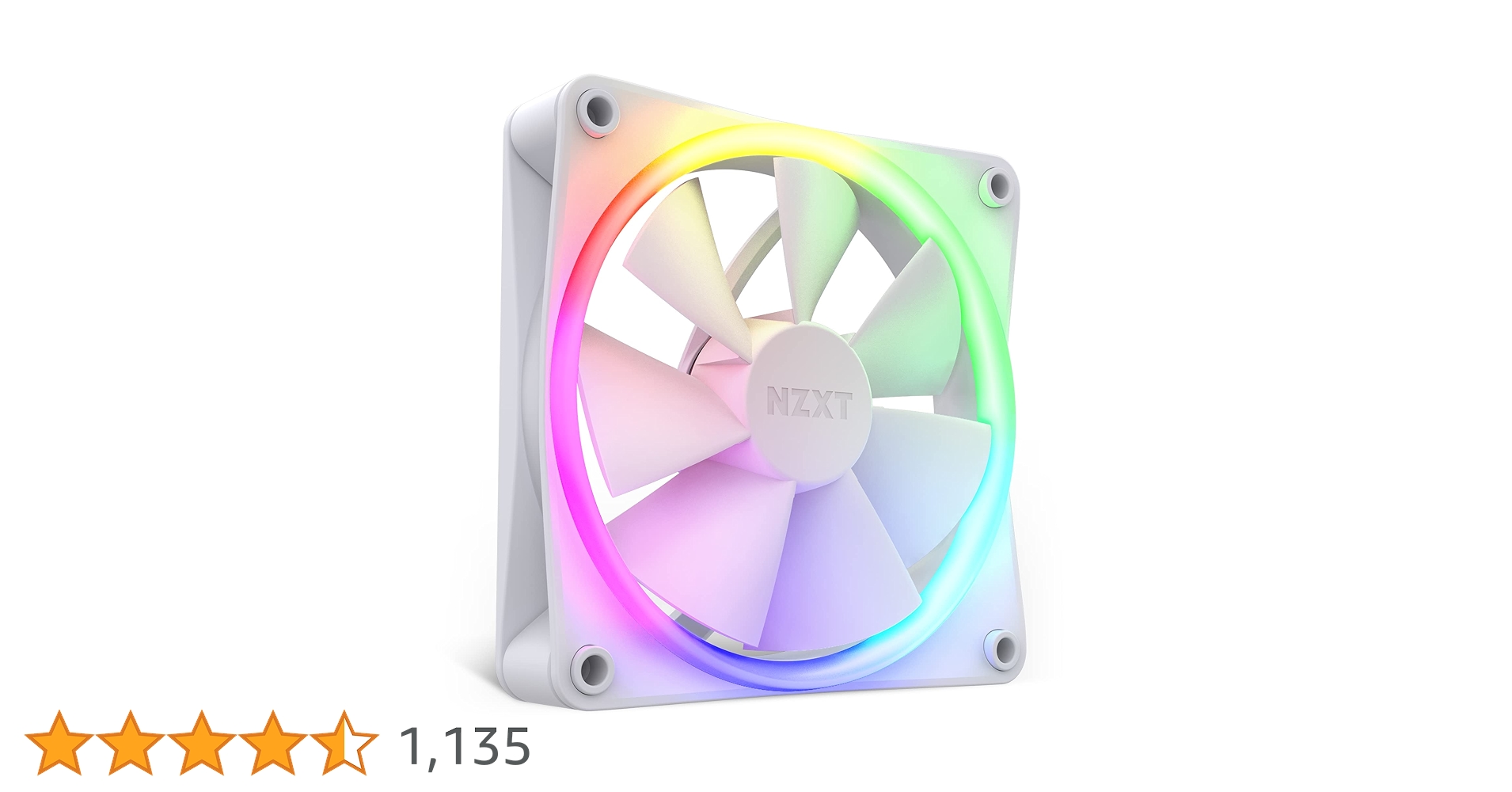 PC用ファン・クーラー NZXT F120 RGB NZXT | F120 RGB | 120mm PC Cooling Fan