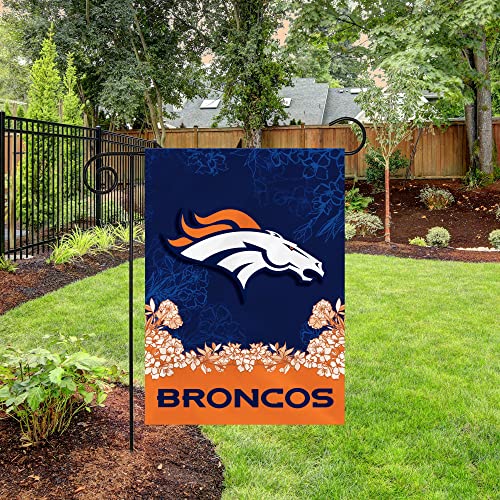 Image of Rico Industries NFL Standard /Primary 13 inch x 18 inch Double Sided Garden Flag - Great Gift for Men, Women, & Fans
