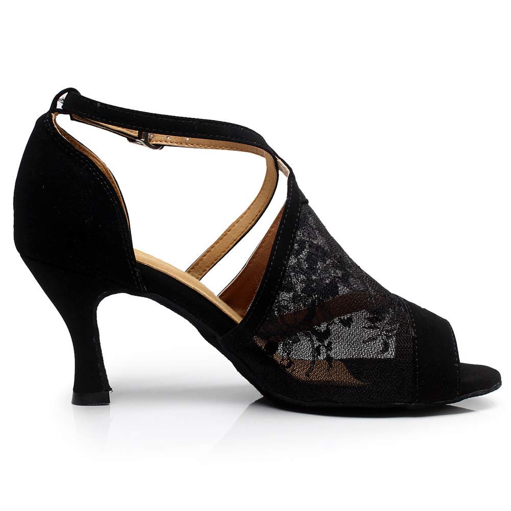 Pierides Women's Party Wedding Shoes for 1920s Latin Salsa Tango Practice Ballroom Dance Shoes with 2.75