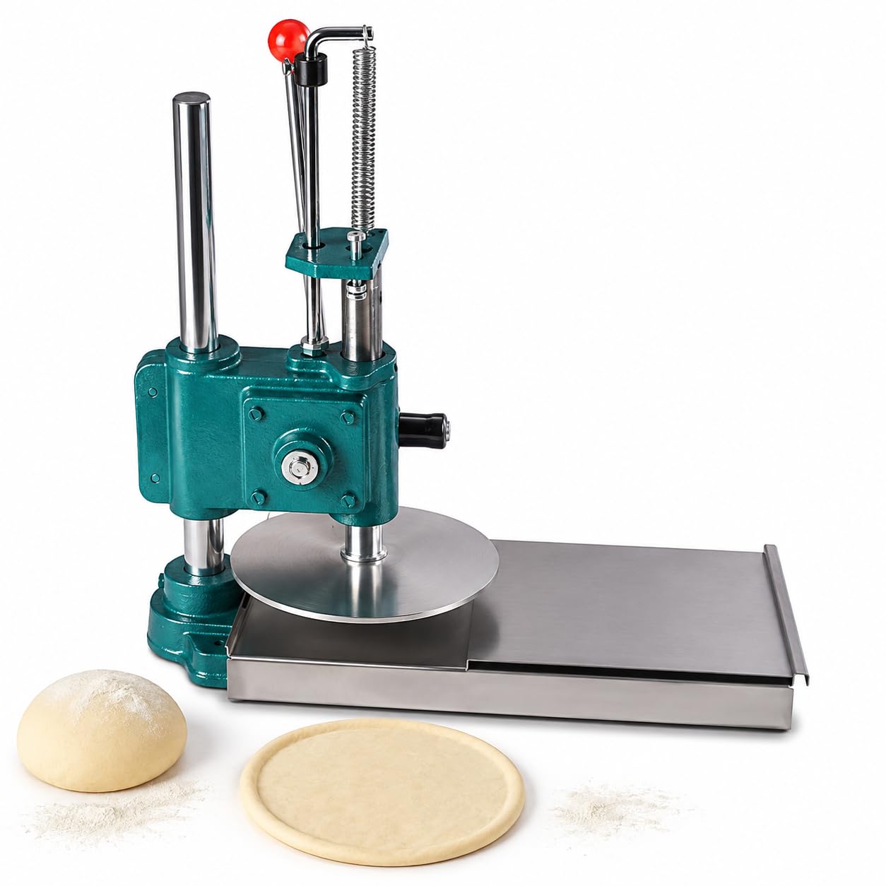Pressa manuale per impasto per pizza, impasto inferiore a 9,5 pollici