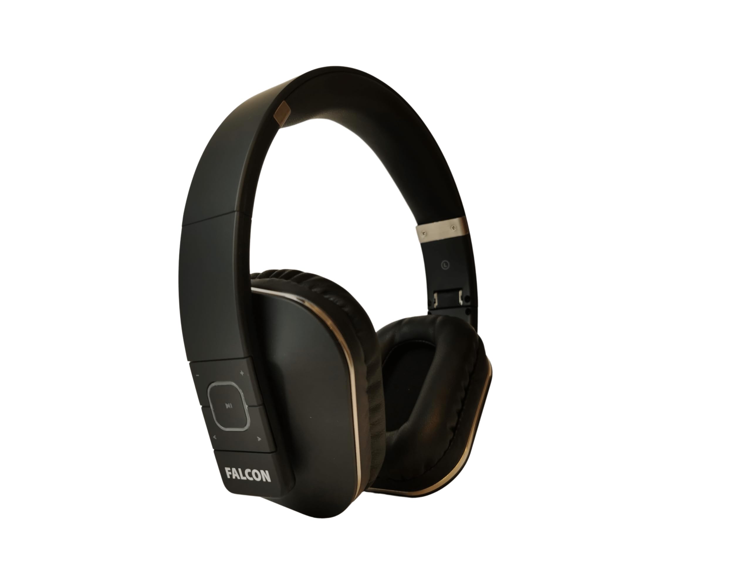 Falcon BT-H1 Foldable Wireless Bluetooth Headphones, Black