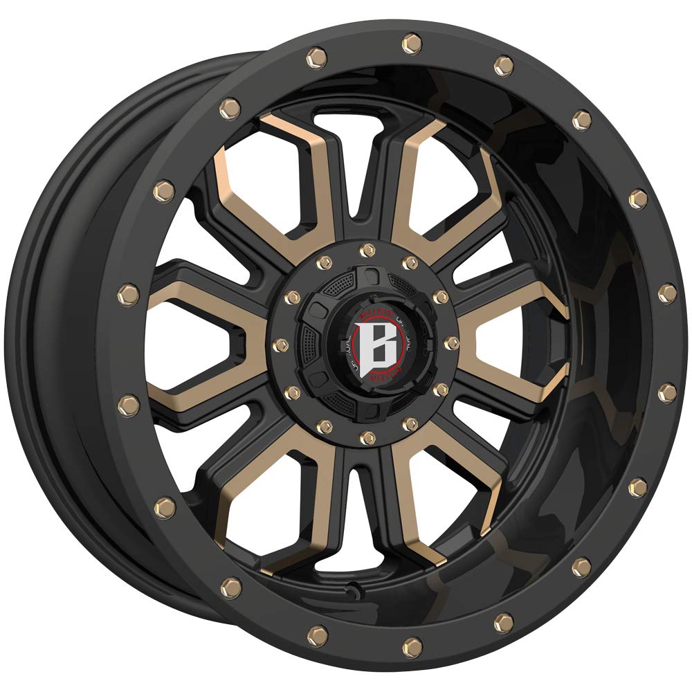 Amazon.com: Ballistic Off-Road 967 SABER Custom Wheel