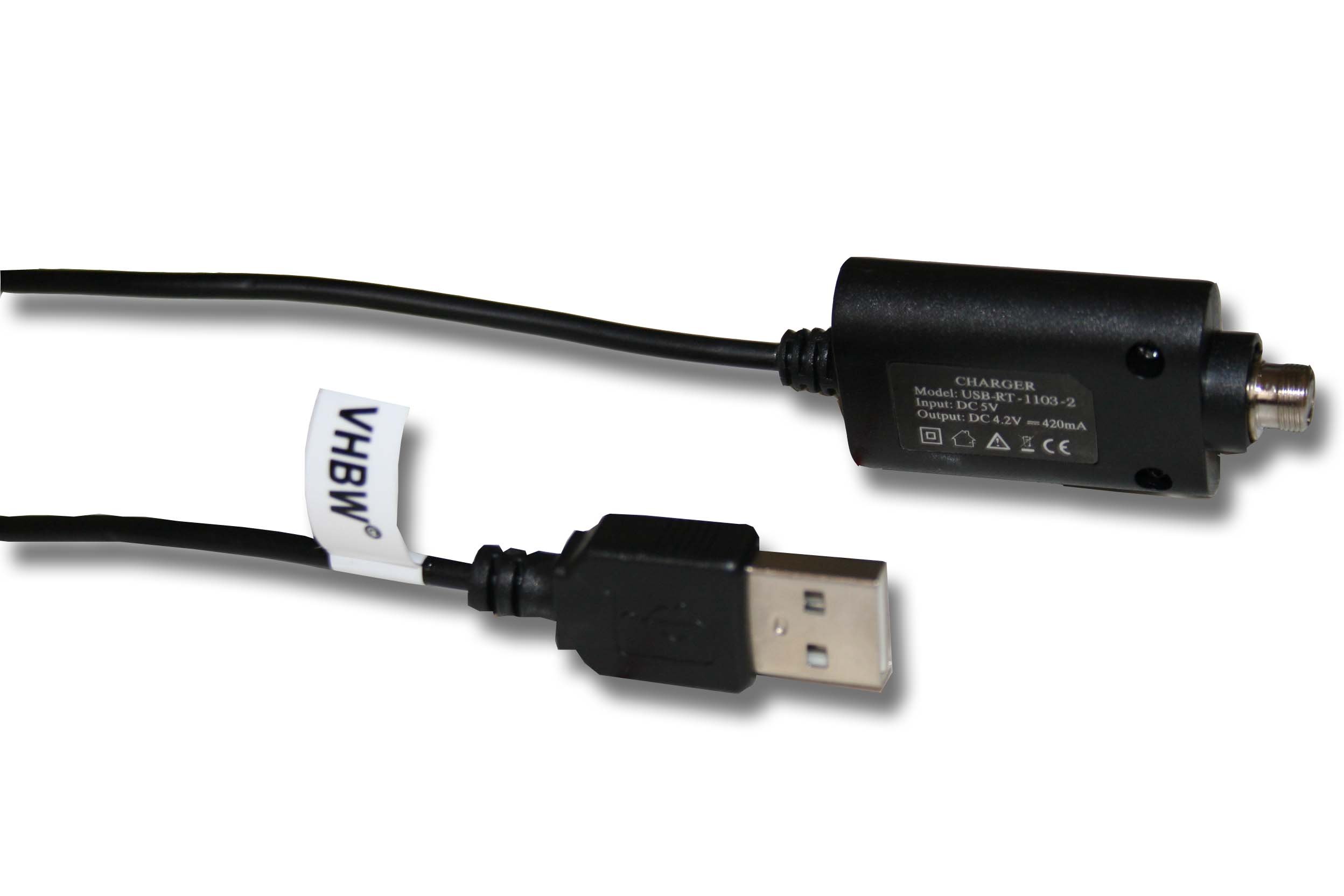 vhbw Chargeur USB compatible avec KangerTech E-Smart cigarettes  lectroniques, e-chicha et autres vapoteuses avec connecteur : Amazon.fr:  High-Tech