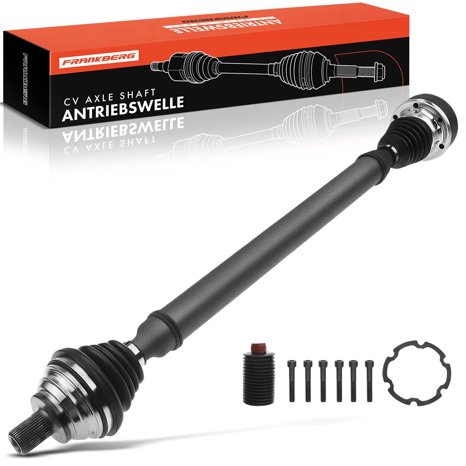 Frankberg Arbre de Transmission sans bague ABS Essieu Avant Droite