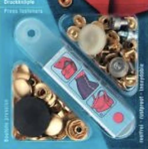 Miniatura 2 de Prym Sujeciones Anorak Brass Gold col 0.591 in (10 unidades)