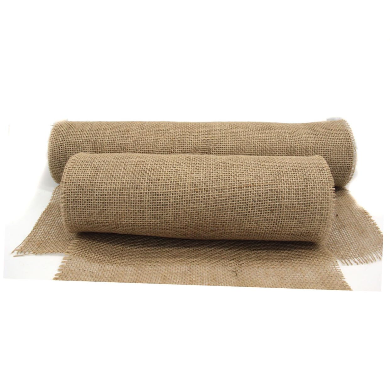 Jute Band Rustikales Hochzeitsdekor für DIY Projekte Grobe Jute für Tischläufer und Bastelarbeiten für Hochzeiten und Partys