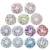 Diese Duschhauben sind aus hochwertigem und langlebigem EVA-Material, ungiftig, geschmacksneutral, schützt Ihr Haar effektiv vor Nässe beim Duschen.