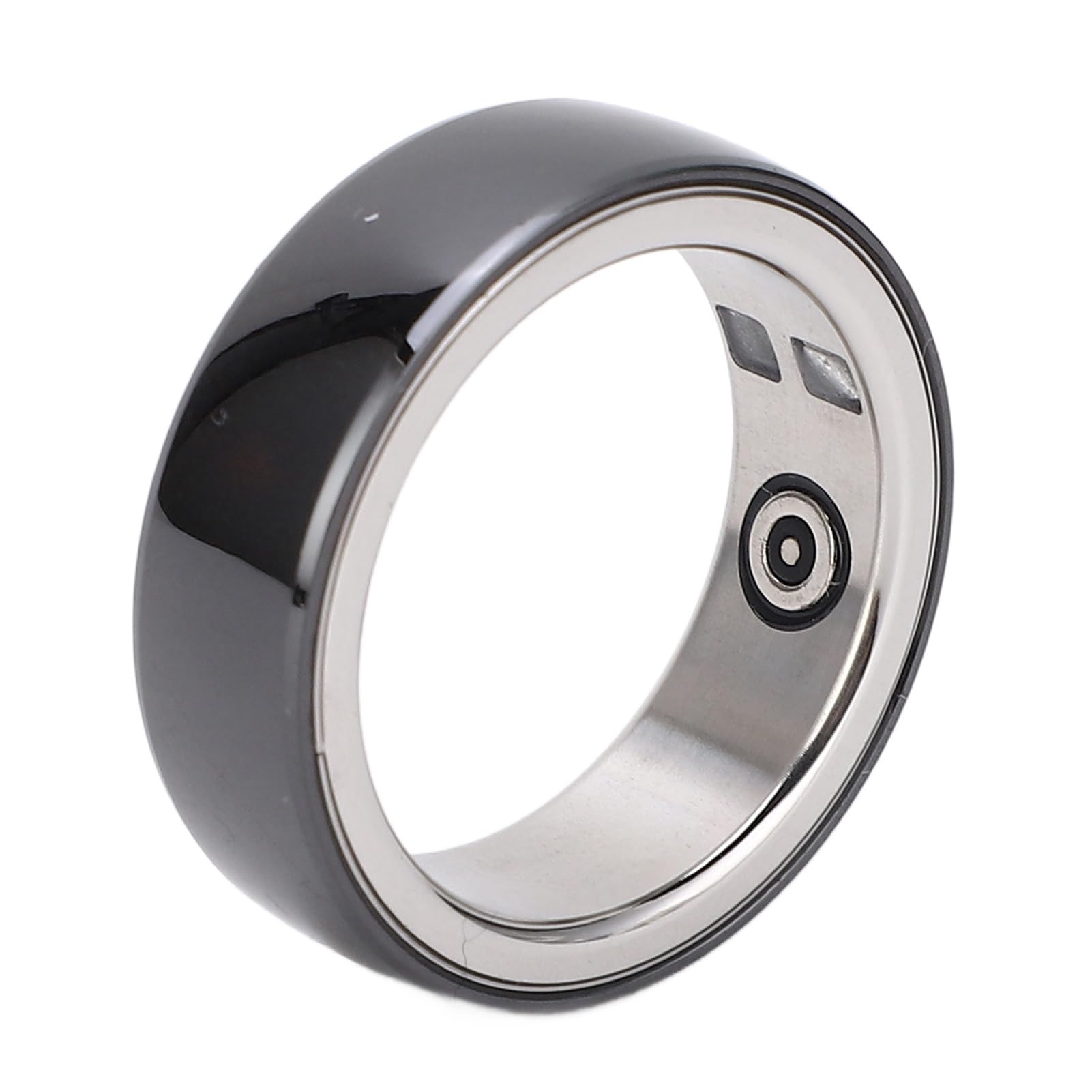 Gesundheitsring, Intelligenter Tragbarer Fingersport aus Edelstahl Im Freien, Übung, Fitness, Fitness-Technologie, Aktivitäts-Tracker, Wasserdichter Wiederaufladbarer