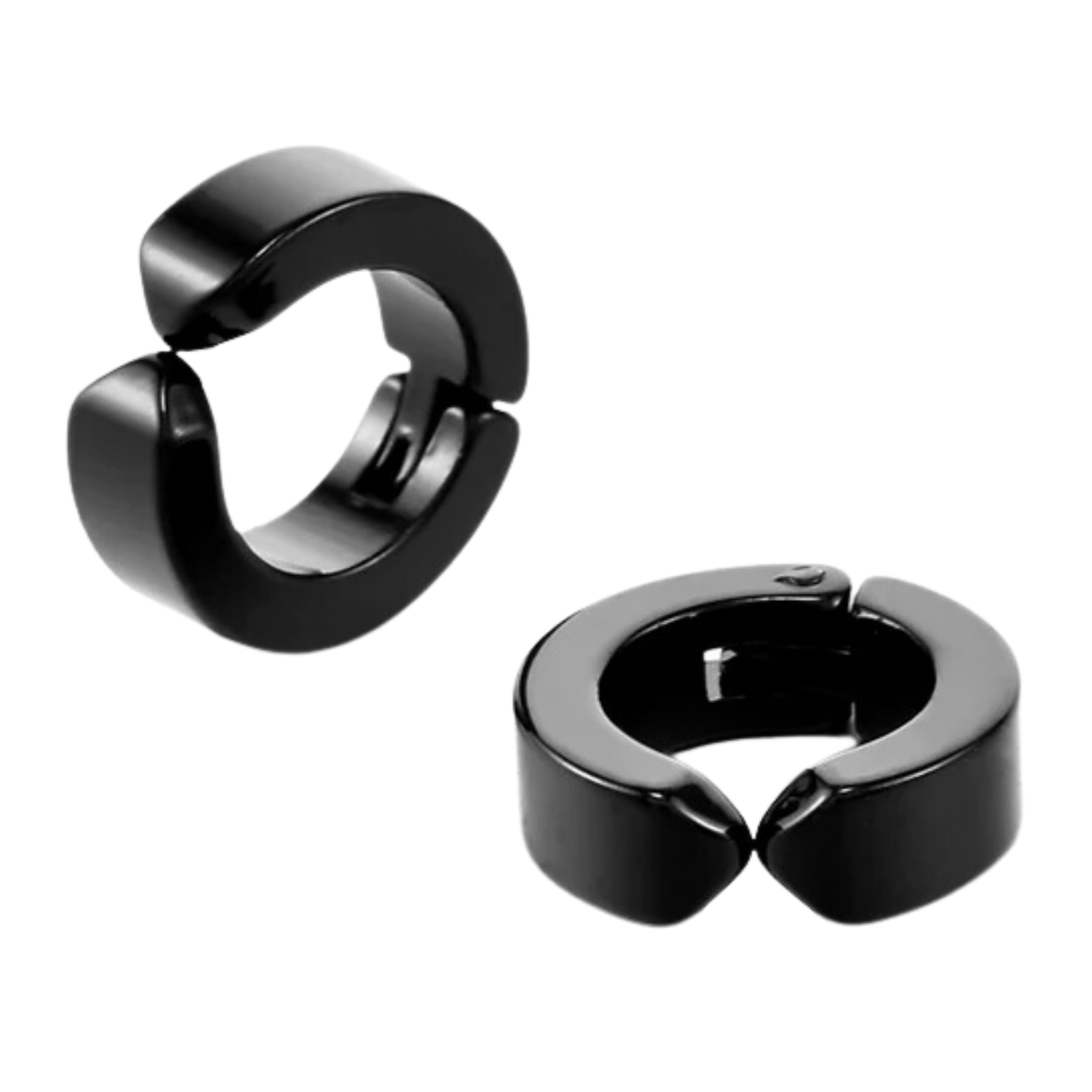 salty alpha Non-pierced Earrings for Men & Boys | Clip On | Studs | Ear Tops | Ear Piece | Stylish & Minimal | Birthday Gift | Aesthetic Jewellery | Accessories for Everyday Wear-picture-43