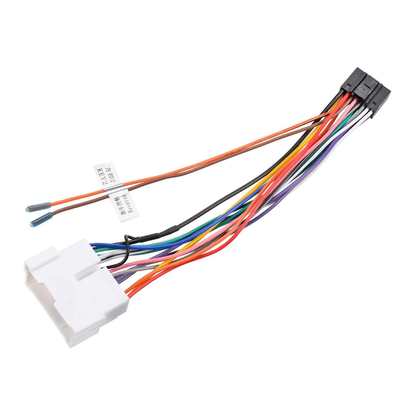 Cablaggio radio XE48 compatibile con veicoli Hyundai Kia selezionati dal 99 al 2008 per installazione stereo radio aftermarket a cablaggio originale di fabbrica