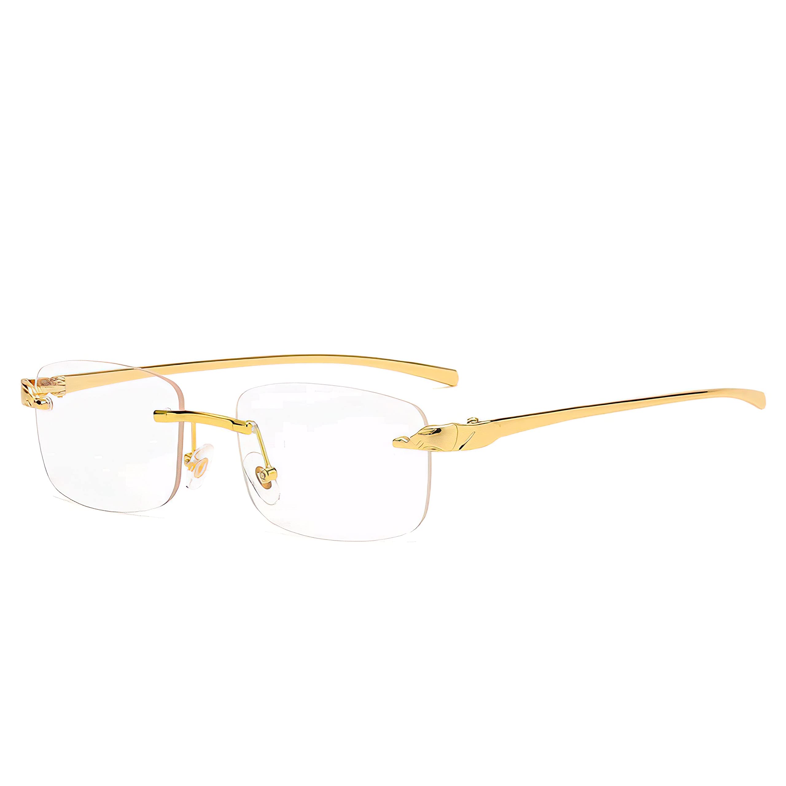Generisch salazar.plus Sonnenbrille Arena Randlos Rechteckig Unisex 4 Farben Rahmenlos Damen Herren Brille