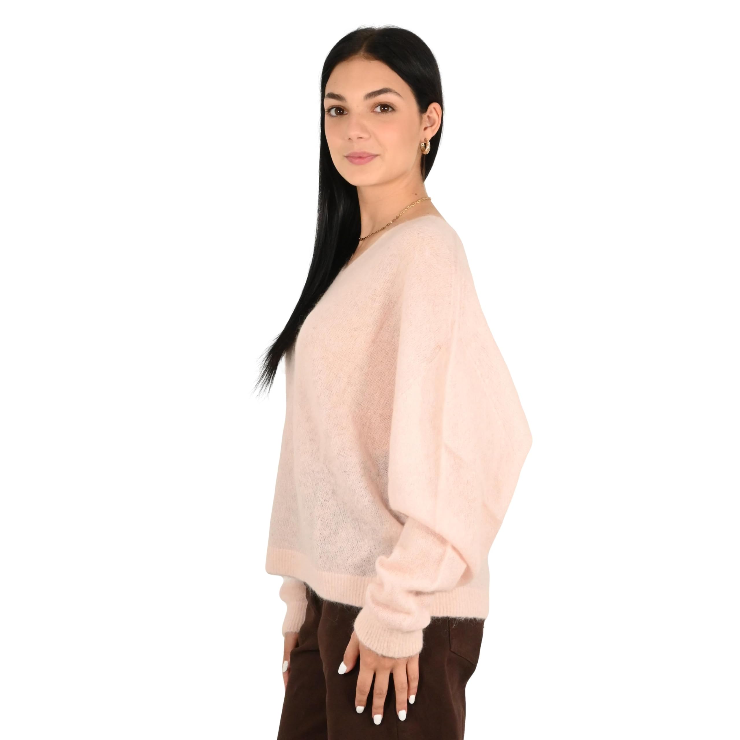 Kontatto maglia donna rosa confetto 3M1769C