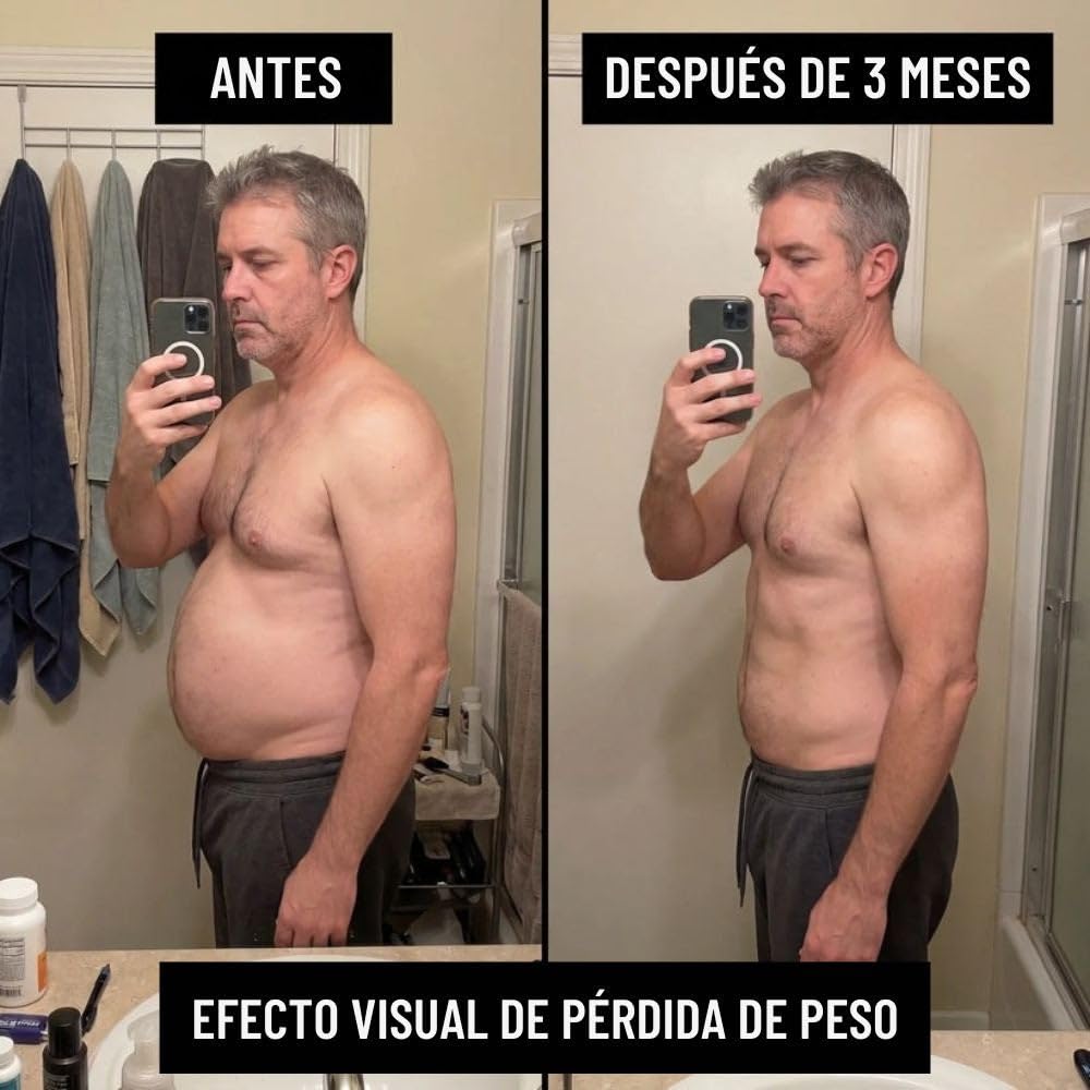 nelyora camiseta reductora hombre,compresión invisible postura S-5XL