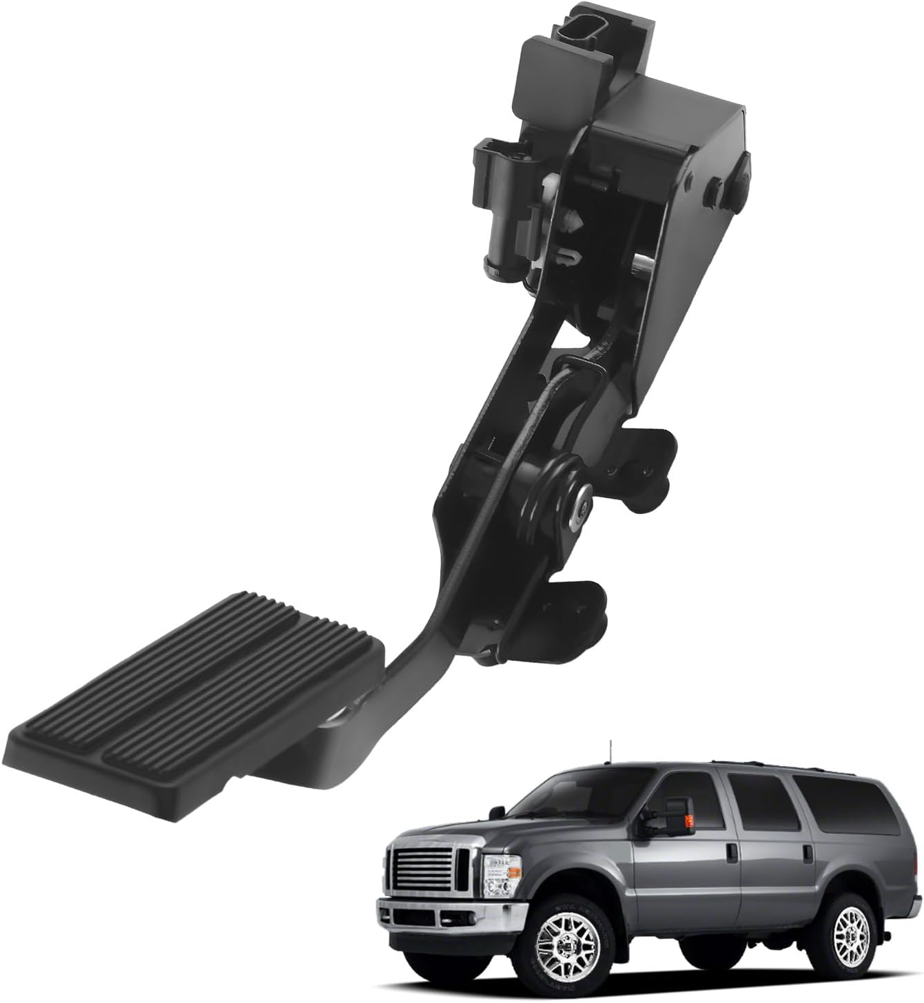 maXpeedingrods Accelerator Pedal with Position Sensor for Ford F250 F350 F450 F550 Excursion 7.3L 1999 2000 2001, F81Z-9F836-AB, F81Z9F836AB, F81Z9F836AA