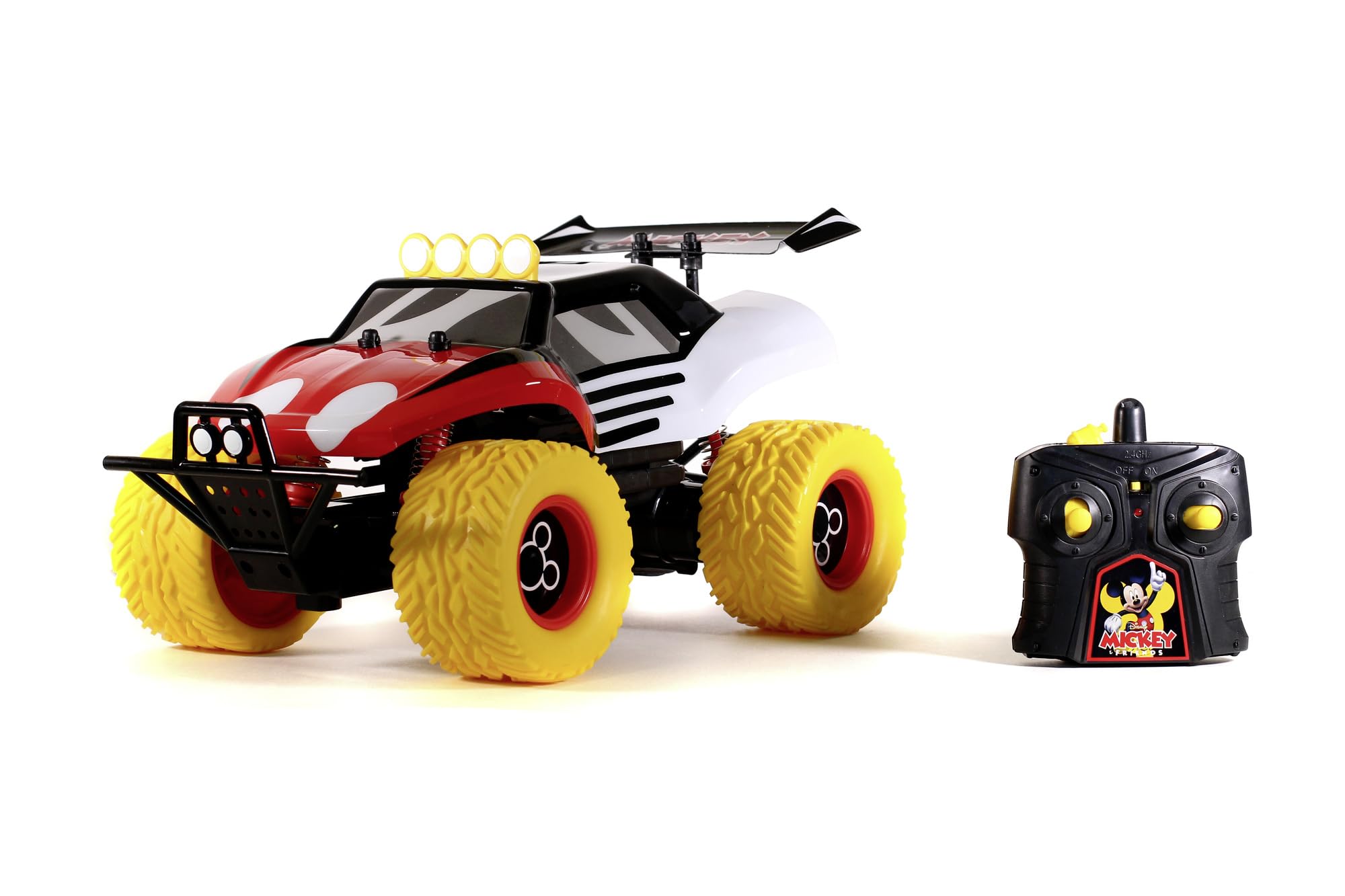 Jada, 253078000, Mickie Mouse Uzaktan Kumandalı Araç, Disney Lisanslı, 2 kanallı, 2.4GHz, Turbo, 25 cm, 9 km/s