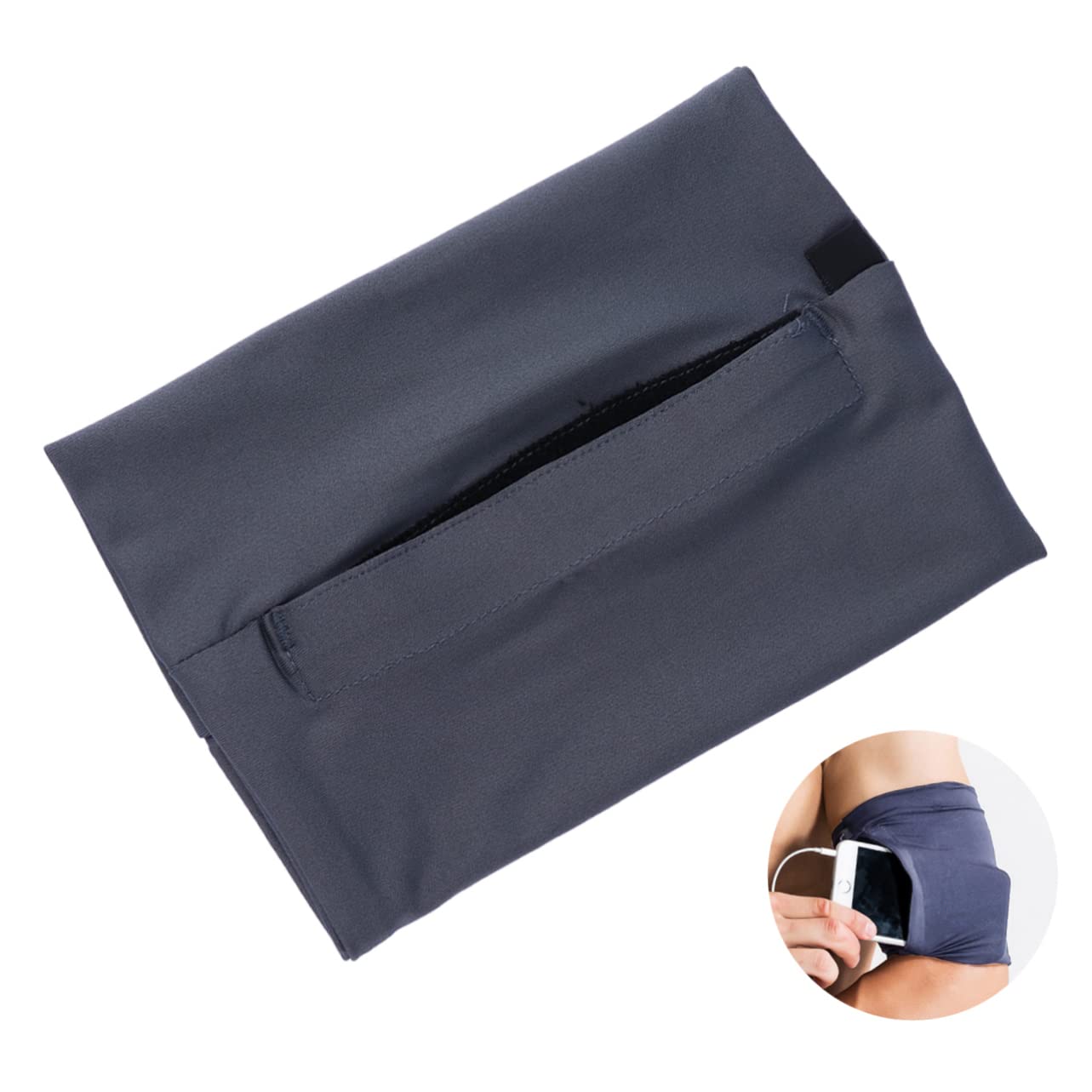 Toddmomy 3piezas Deportivo para Smartphone Bolsa De Correr y Ejercicio Compartimento Seguro para Claves Dinero y Tarjetas para Running Ciclismo y Senderismo s