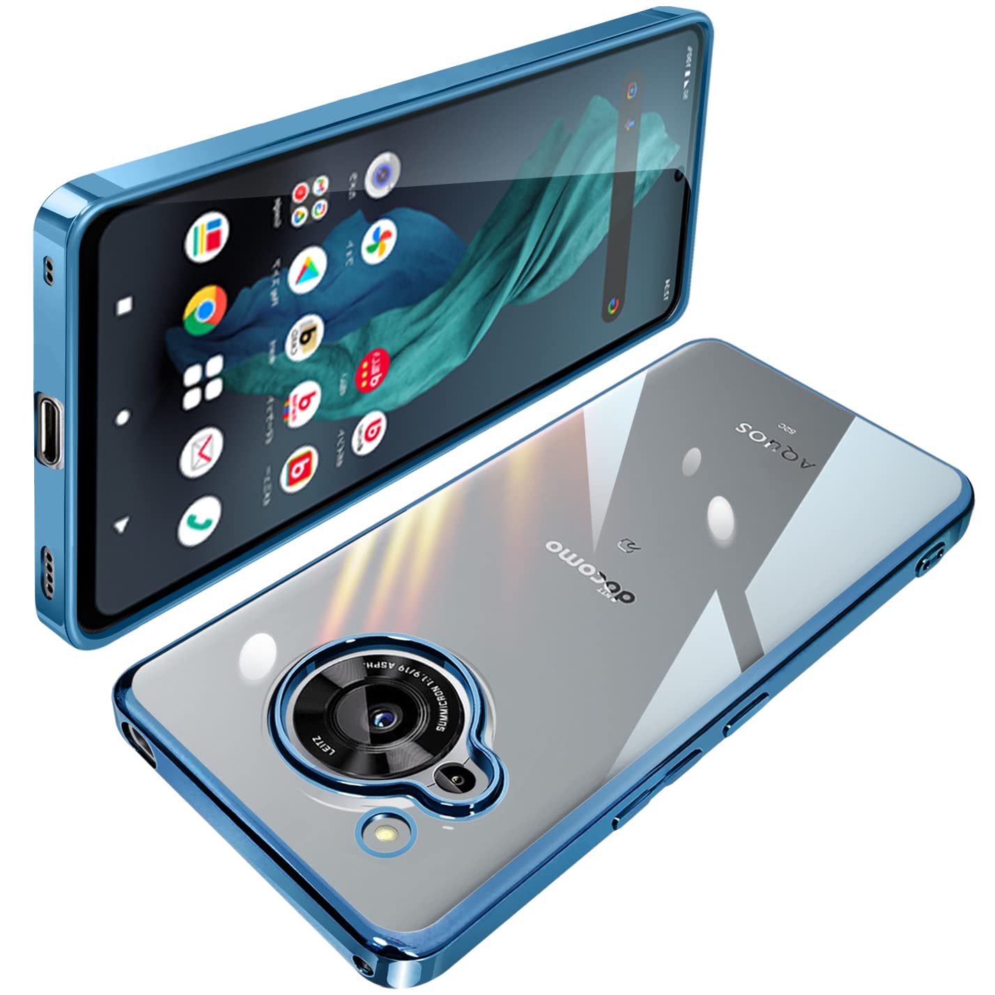 Amazon.co.jp: AQUOS R7 ケース クリア アクオスr7 SH-52C A202SH  