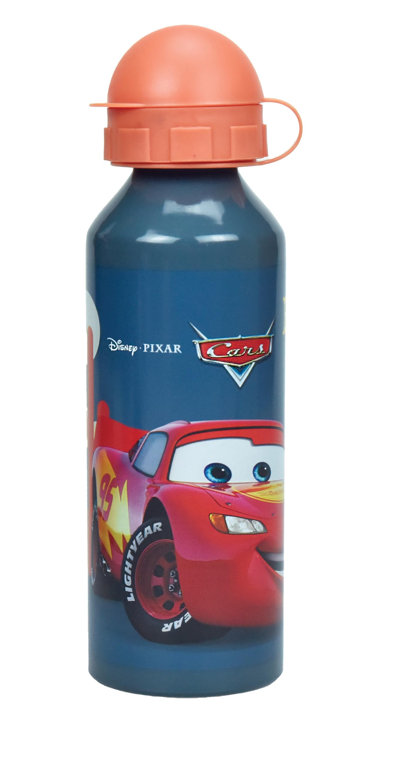 Cars Characters Aluminium Sports Bottle 520ml, Holiday - Image 2