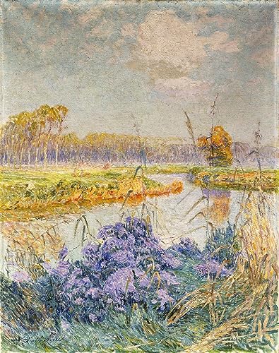 Peinture Emile Claus salon affiche decorative grand format art mural chambre