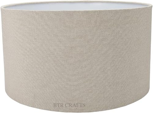 Asian Crafts Big Lamp Shade, 16"inches (Beige)