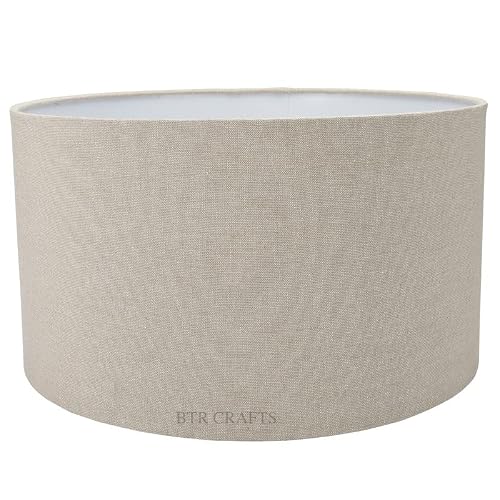 Asian Crafts Big Lamp Shade, 16"Inches (Beige) #TOP11
