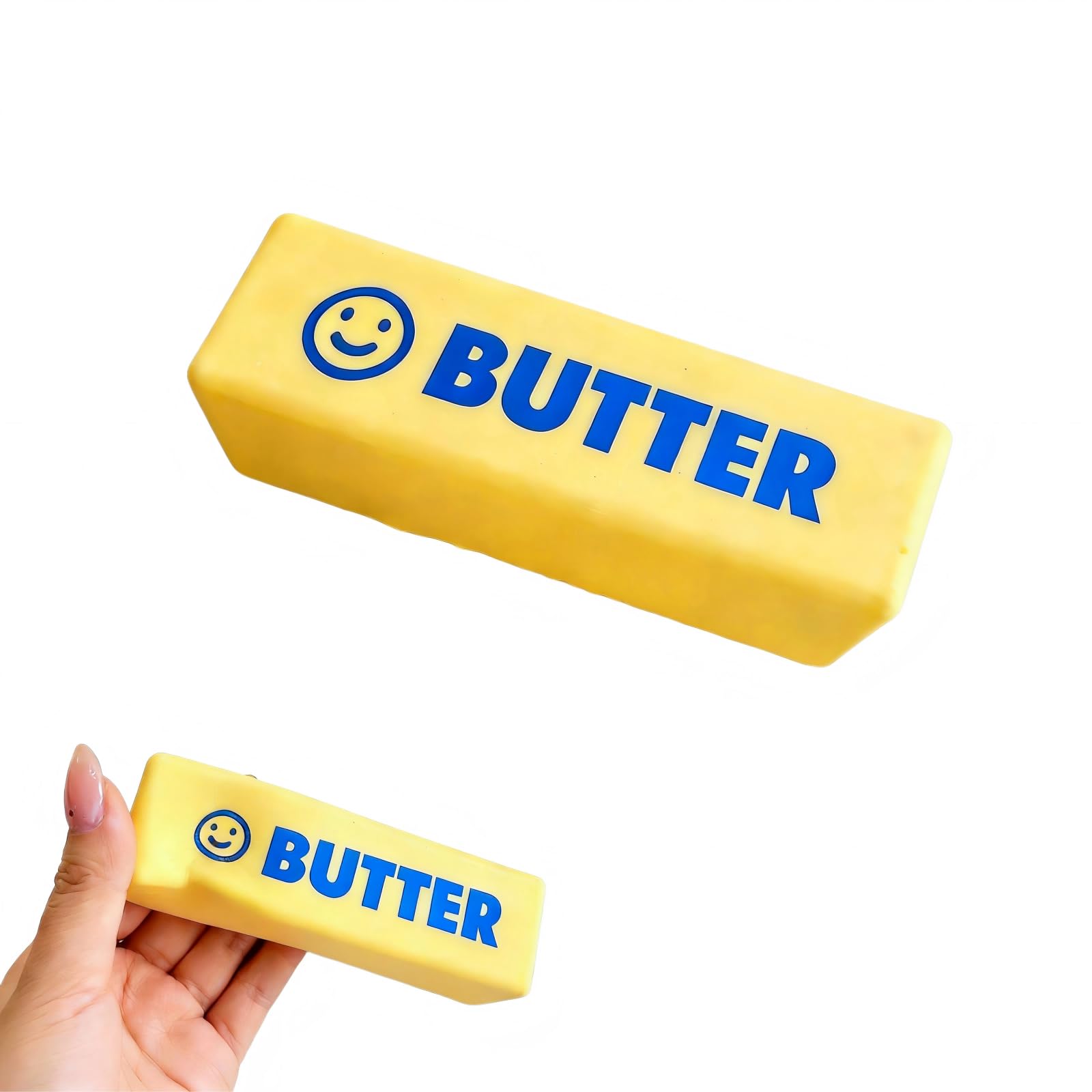 Butter Squishy,Butter Squishy Toy,Taba Squishy, Fidgets Squishy Toy, Squeeze Toy, Slow Rising/Rebound, Squishy Fidget Toy for Anxiety Relief, Party Favor Gift (Butter stick-1pcs).