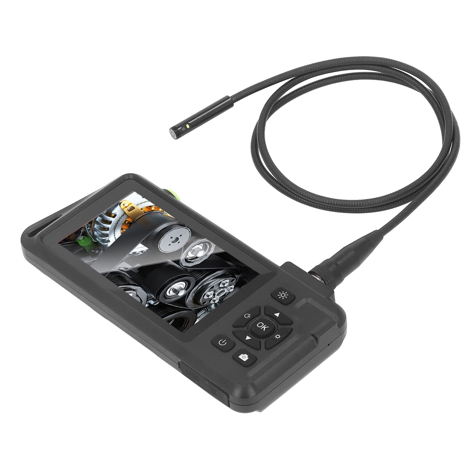 HD 1080P Handheld Industrial Endoscope Inspection Camera - 4.5in Screen, IP67, Wide Application