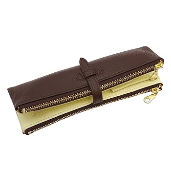 ルポペンケース ダークブラウン 新品未使用 Amazon | KDM限定 ルポ2 ペンケース【ダークブラウン】本革 筆箱