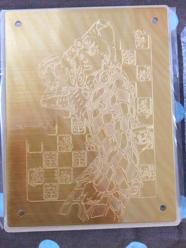 ジョジョ　アートプレート ジョジョオールスターバトル感想03 黄金体験BOX アート