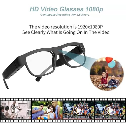 Uigsas GL-7800 Camera Glasses 1080P Hd Wearable Video Glasses thumb #5
