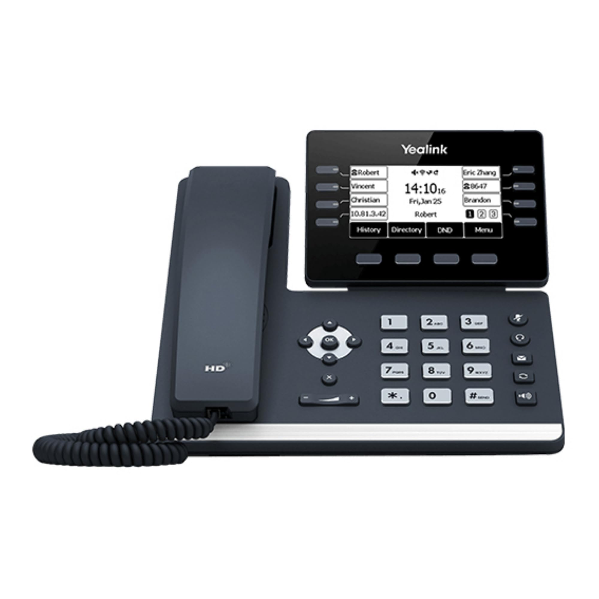Yealink SIP-T53 IP-Telefon grau 8 Zeilen LCD