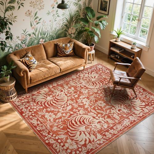 Tapete Decorativo Boho Tiger LIVEBOX 178x149 cm miniatura 1