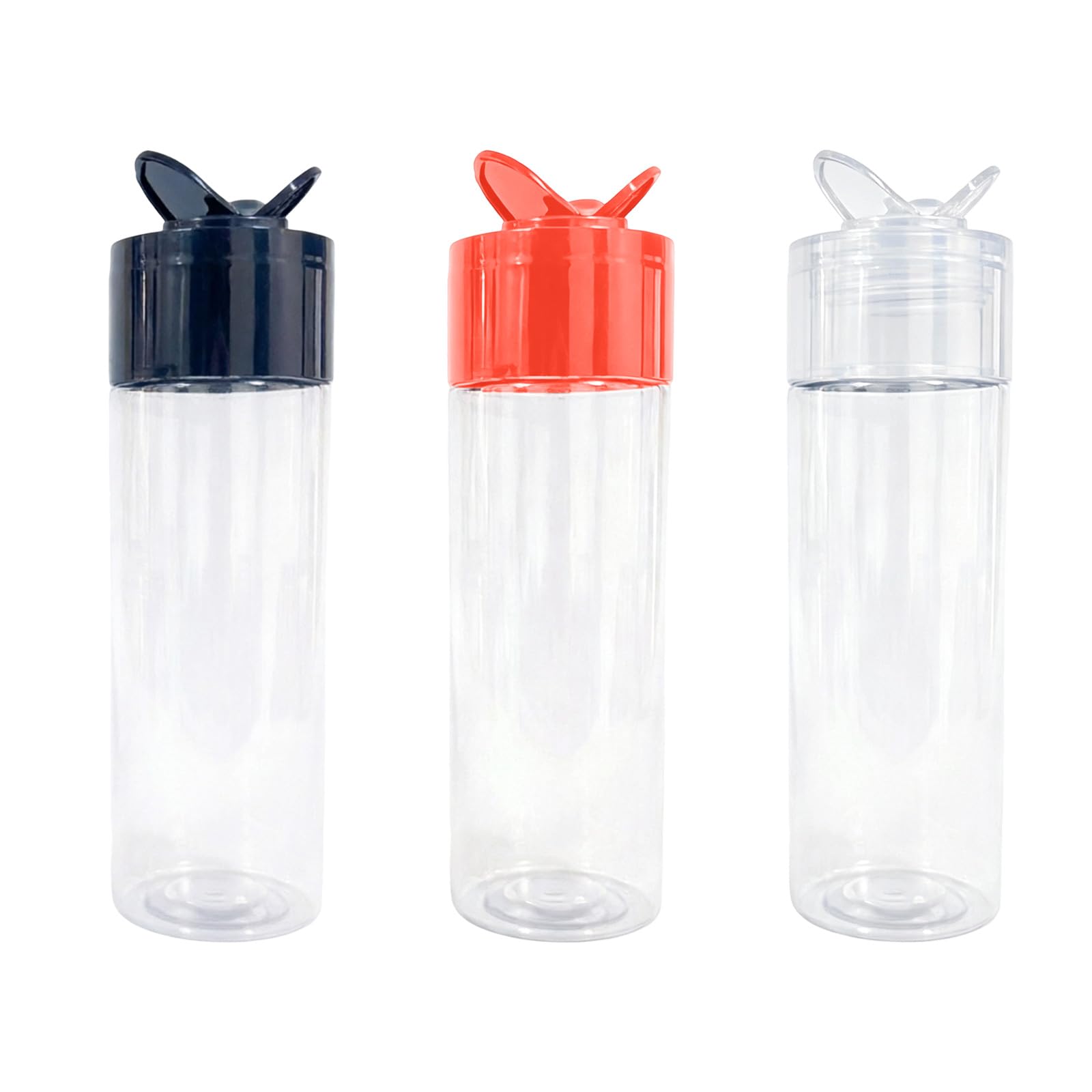 Generisch Küchen Shaker Flaschen mit breiter Ausgießabdeckung, Clear