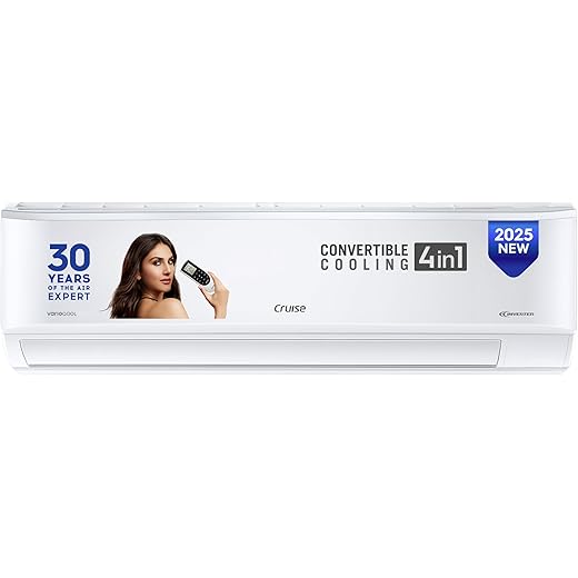 Cruise 15 Ton 3 Star Inverter Split AC with 7 Stage Air Fil
