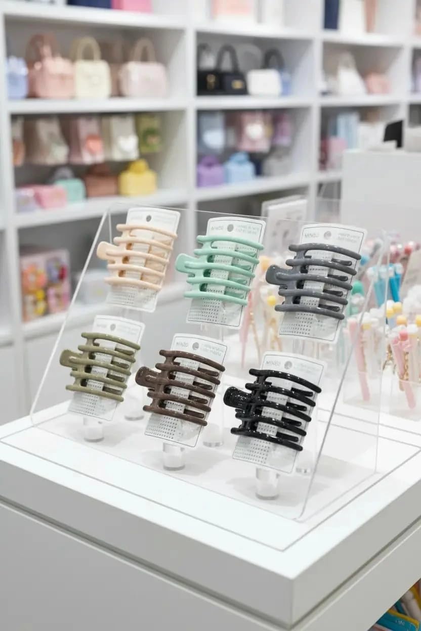 Miniso Kadın Basic Serisi At Kuyruğu Tokası, Standart, 2023727810101, Renkli