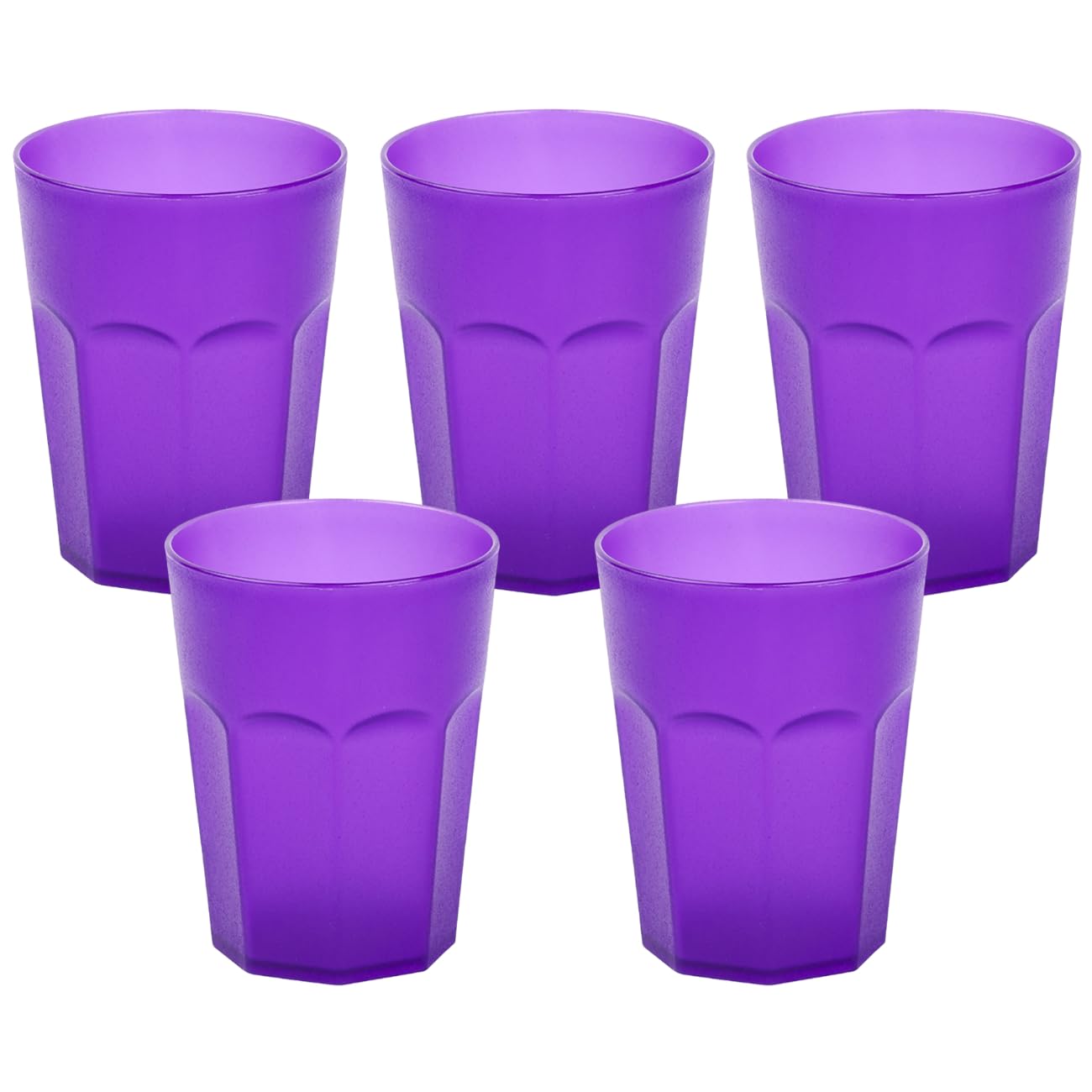 Gobelets Réutilisables Metionga - Lot De 50 (48cl) | Polypropylène Incassable, Givré
