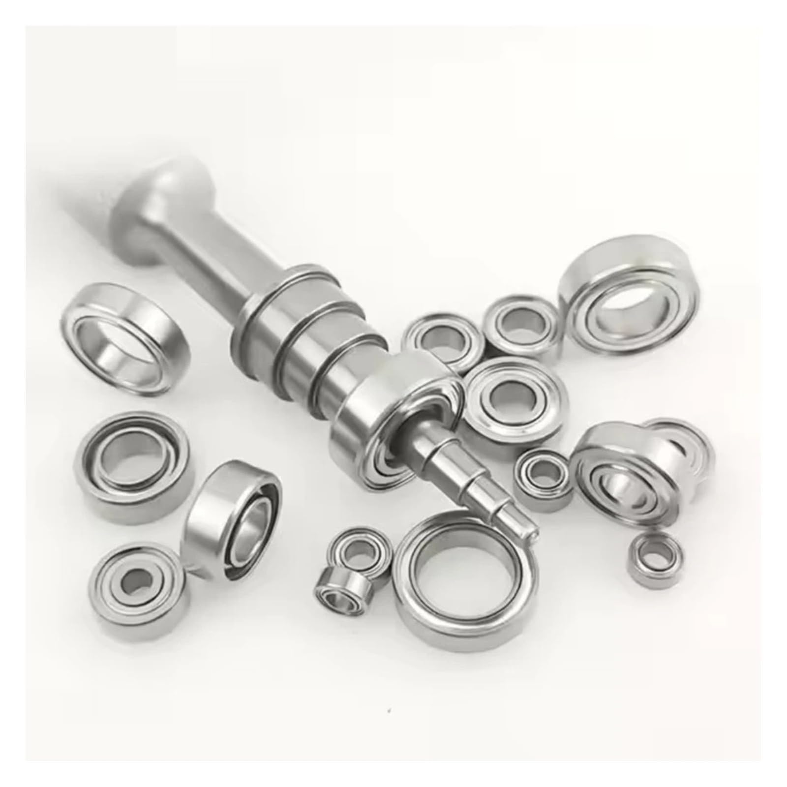 10 Piezas SMR74ZZ ABEC-7 Rodamiento de Bolas de Acero Inoxidable 4x7x2,5 mm Rodamiento de Alta Velocidad MR74(Smr63zz 3x6x2.5)