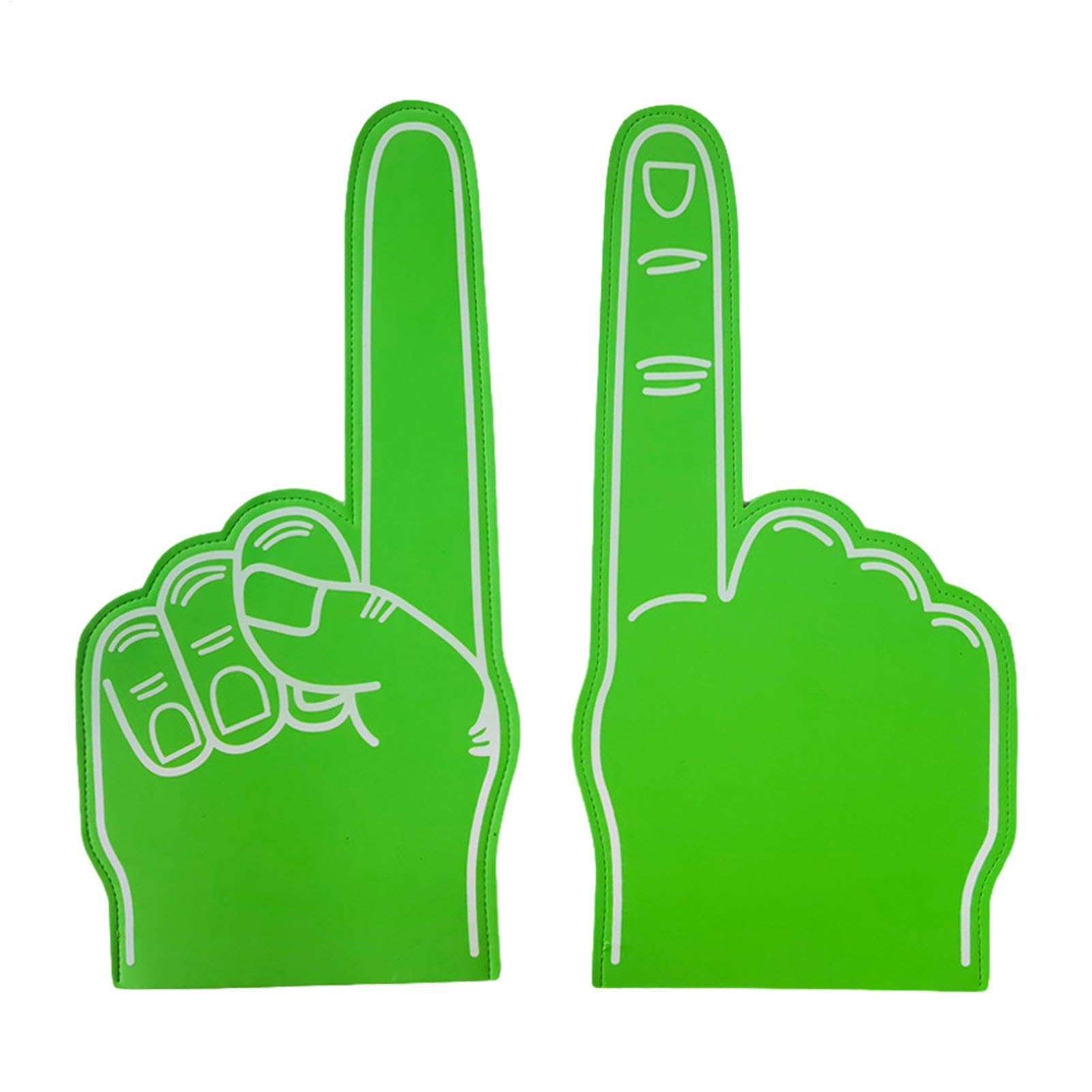 Foam Finger - Finger en mousse géante | Sports Foam Finger | 18 pouces Sports Fan Foam Finger, Cheerleading Foam Finger, Blank Foam Hand, Cheerleading Props for Sports Events Games School Business