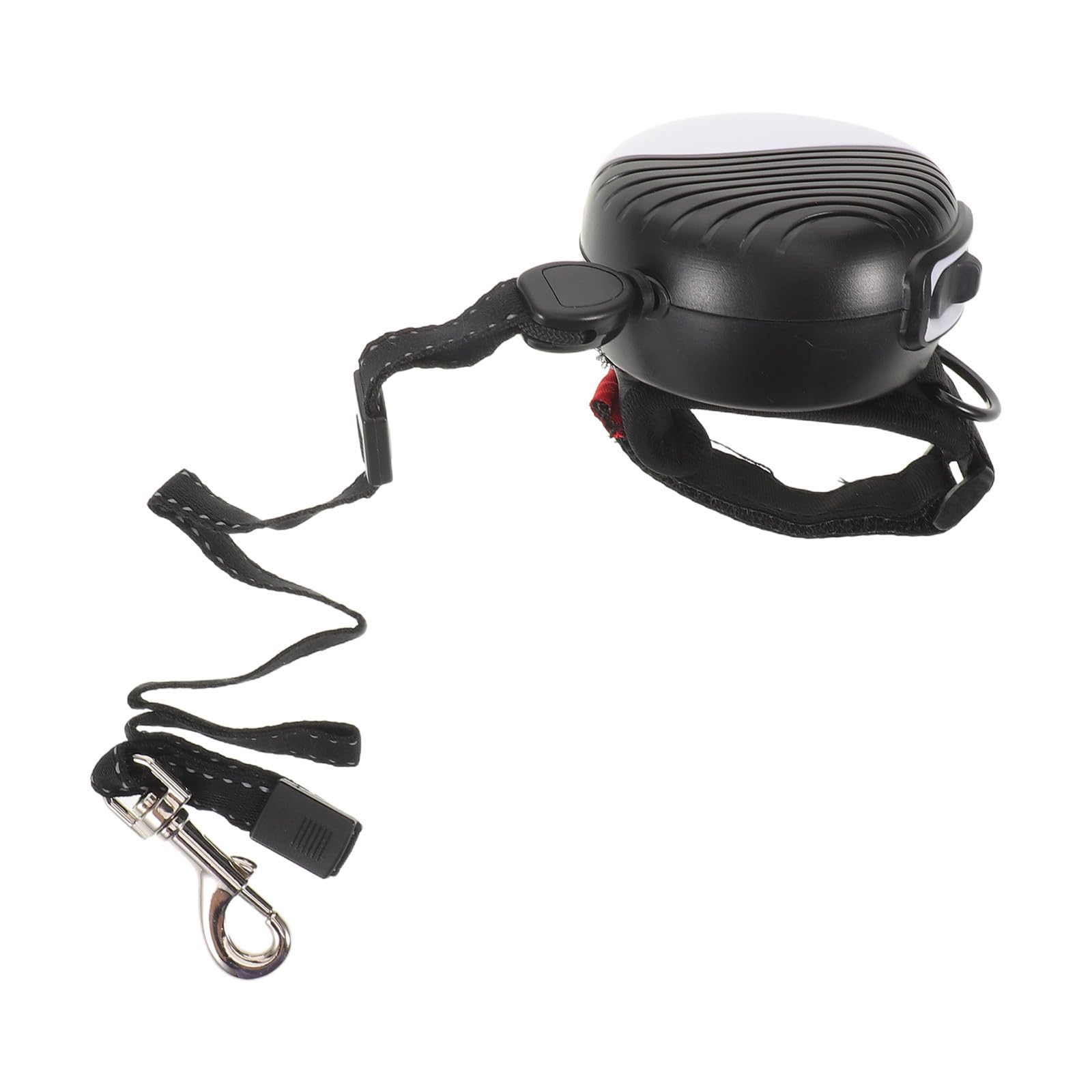 Correa Retráctil para Perro de 3 Metros Sistema Automático de Estiramiento, Material Abs Resistente para Paseos Seguros y Manos Libres en Perros Medianos y Pequeños