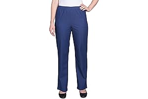 Alfred Dunner Essential Women's Short Length Pant, Perfect for Petites