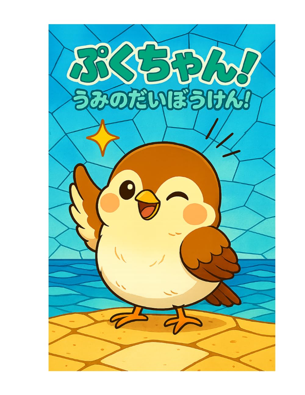 ぷくちゃん　海の大冒険: 塗り絵で海の大冒険！ (ぷくちゃん　大冒険)