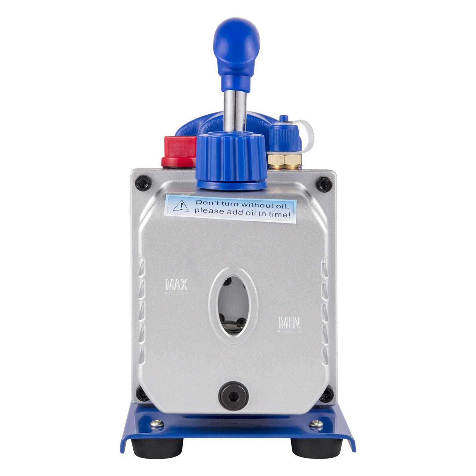Bomba de vacío de paleta rotativa refrigerante 3CFM 1/3HP, bomba de evacuación de vacío A/C, bomba de vacío de aire eléctrica británica, sistemas de refrigeración