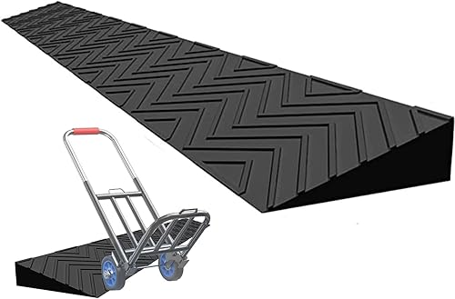 Miniatura 10 de Rampas de umbral portátiles para interiores y exteriores, de 1 a 3.9 in, rampas para robot de barrido, rampa de umbral de superficie antideslizante
